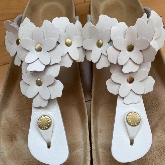 Birkenstock Gizeh Flower Size 40 EUC - Picture 2 of 12
